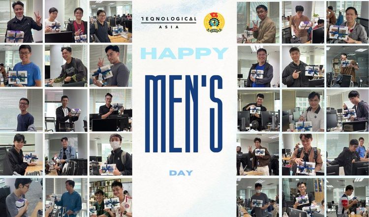 Happy Men’s Day 19/11 – Những nụ cười bất ngờ từ “cánh mày râu” nhà TEQ.